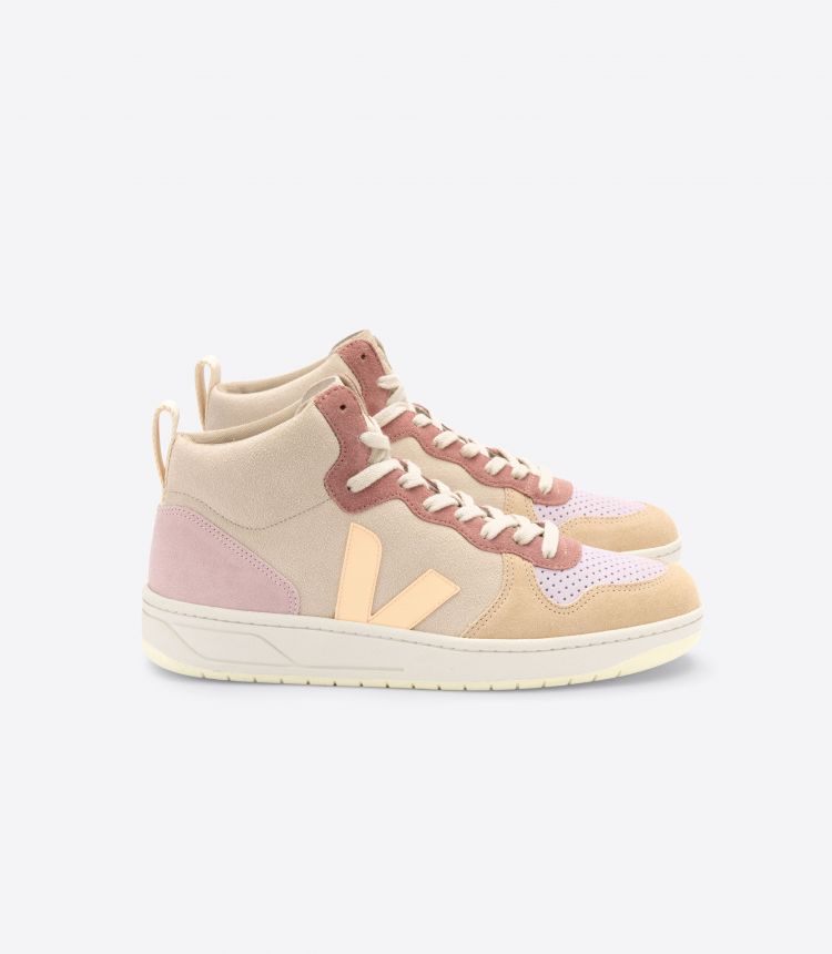 Save 4% Veja Tonal High-top Sneakers in Natural Womens Shoes Trainers High-top trainers 