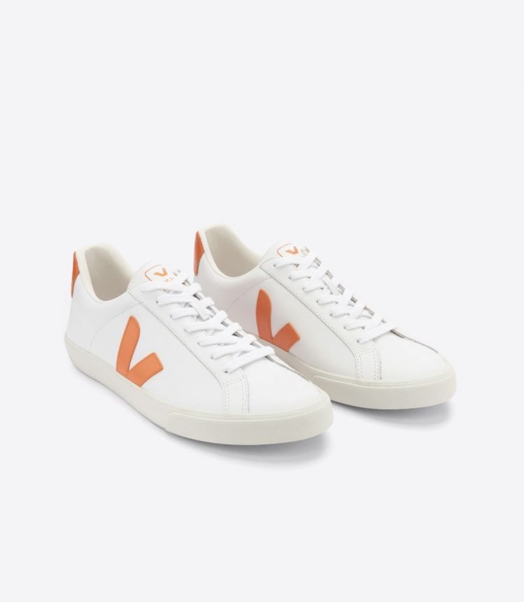Save 24% Mens Shoes Trainers Low-top trainers Veja Esplar Mens Leather Sneaker in White for Men 